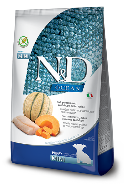 N&D Ocean Cod, Pumpkin and Cantaloupe Melon Puppy Mini 7kg